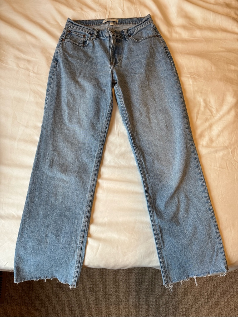 Abercrombie Low Baggy Jean Curve Love fit 25r